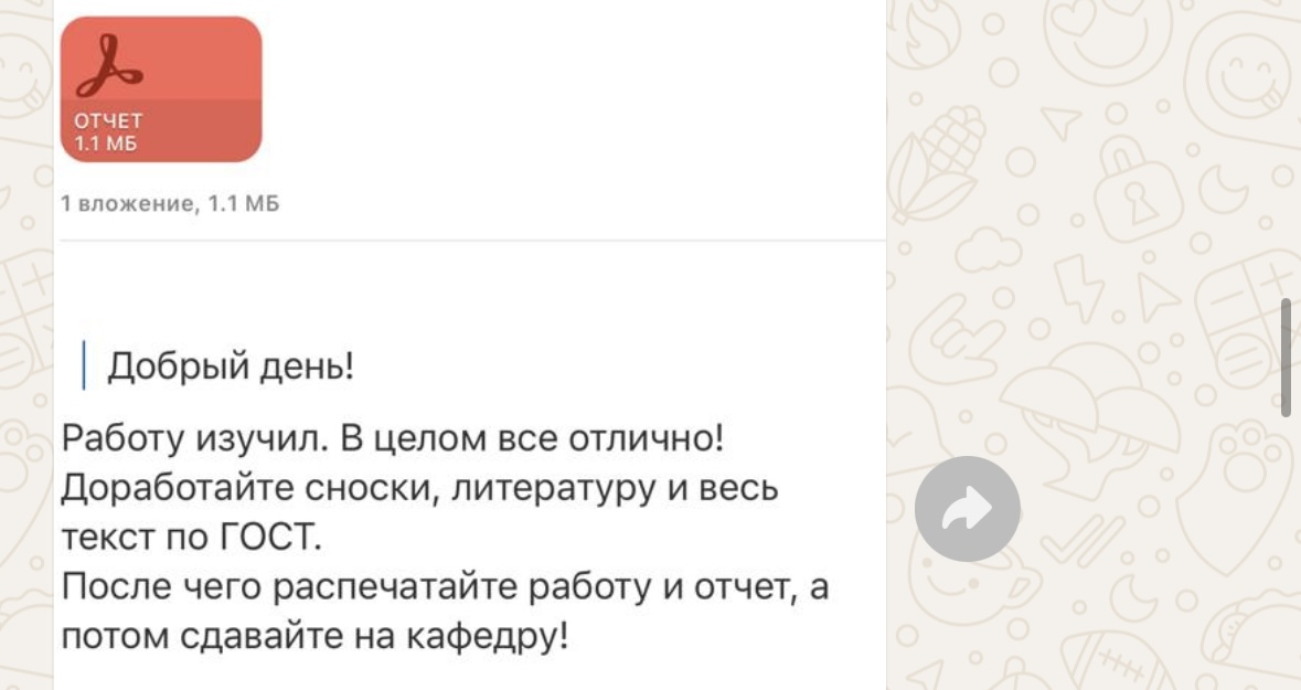 Скриншот отзыва 4